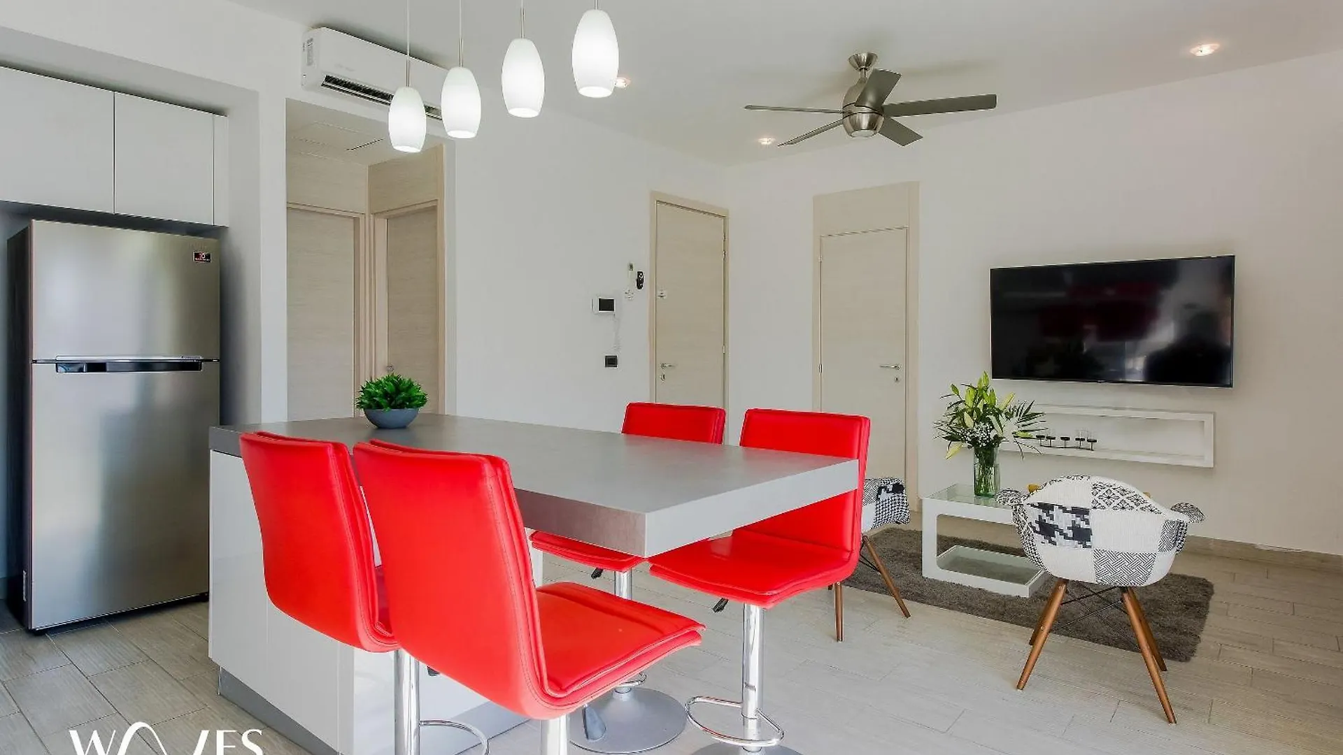 1 Rec. | A Pasos De La Playa | Piscina En Terraza Daire Playa del Carmen 0*,